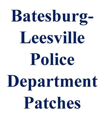 Batesburg-Leesville PD Patch Cover Page